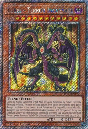 Image of Yubel - Terror Incarnate (Platinum Secret Rare) [RA03-EN190] Platinum Secret Rare