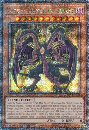 Image of Yubel - Terror Incarnate (Quarter Century Secret Rare) [RA03-EN190] Quarter Century Secret Rare