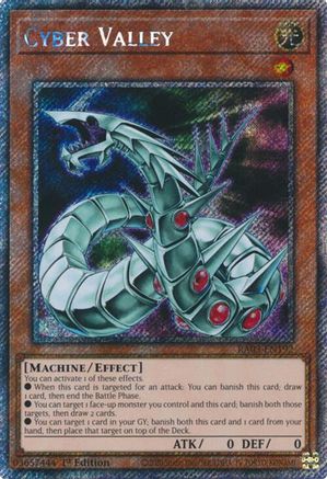 Image of Cyber Valley (Platinum Secret Rare) [RA03-EN192] Platinum Secret Rare