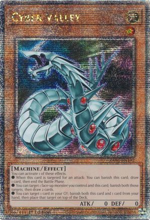 Image of Cyber Valley (Quarter Century Secret Rare) [RA03-EN192] Quarter Century Secret Rare