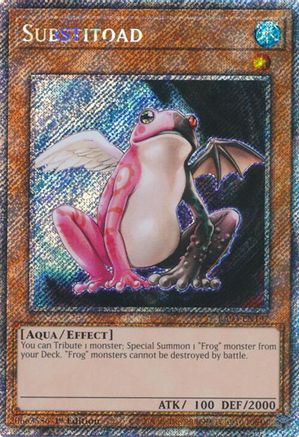 Image of Substitoad (Platinum Secret Rare) [RA03-EN197] Platinum Secret Rare
