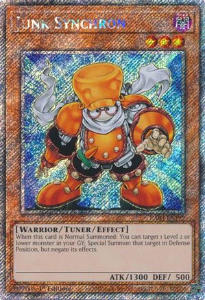Image of Junk Synchron (Platinum Secret Rare) [RA03-EN199] Platinum Secret Rare