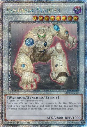 Image of Colossal Fighter (Quarter Century Secret Rare) [RA03-EN200] Quarter Century Secret Rare