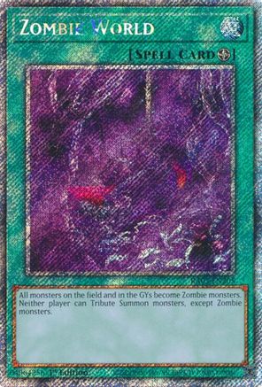 Image of Zombie World (Platinum Secret Rare) [RA03-EN205] Platinum Secret Rare