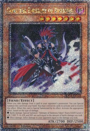 Image of Gorz the Emissary of Darkness (Quarter Century Secret Rare) [RA03-EN210] Quarter Century Secret Rare