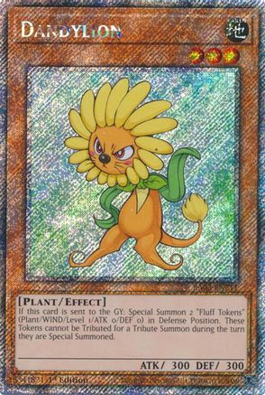 Image of Dandylion (Platinum Secret Rare) [RA03-EN211] Platinum Secret Rare