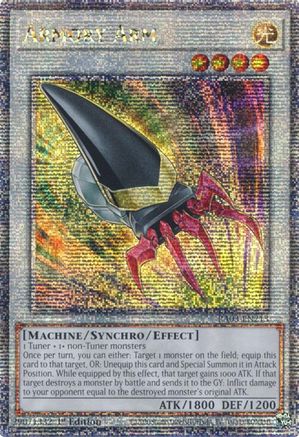 Image of Armory Arm (Quarter Century Secret Rare) [RA03-EN213] Quarter Century Secret Rare