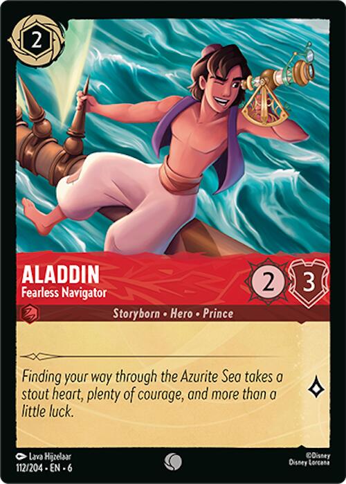 Image of Aladdin - Fearless Navigator (112/204) [Azurite Sea]