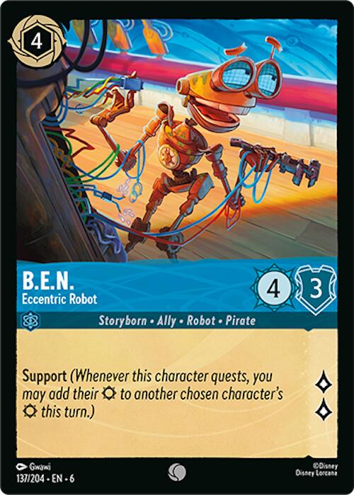 Image of B.E.N. - Eccentric Robot (137/204) [Azurite Sea]