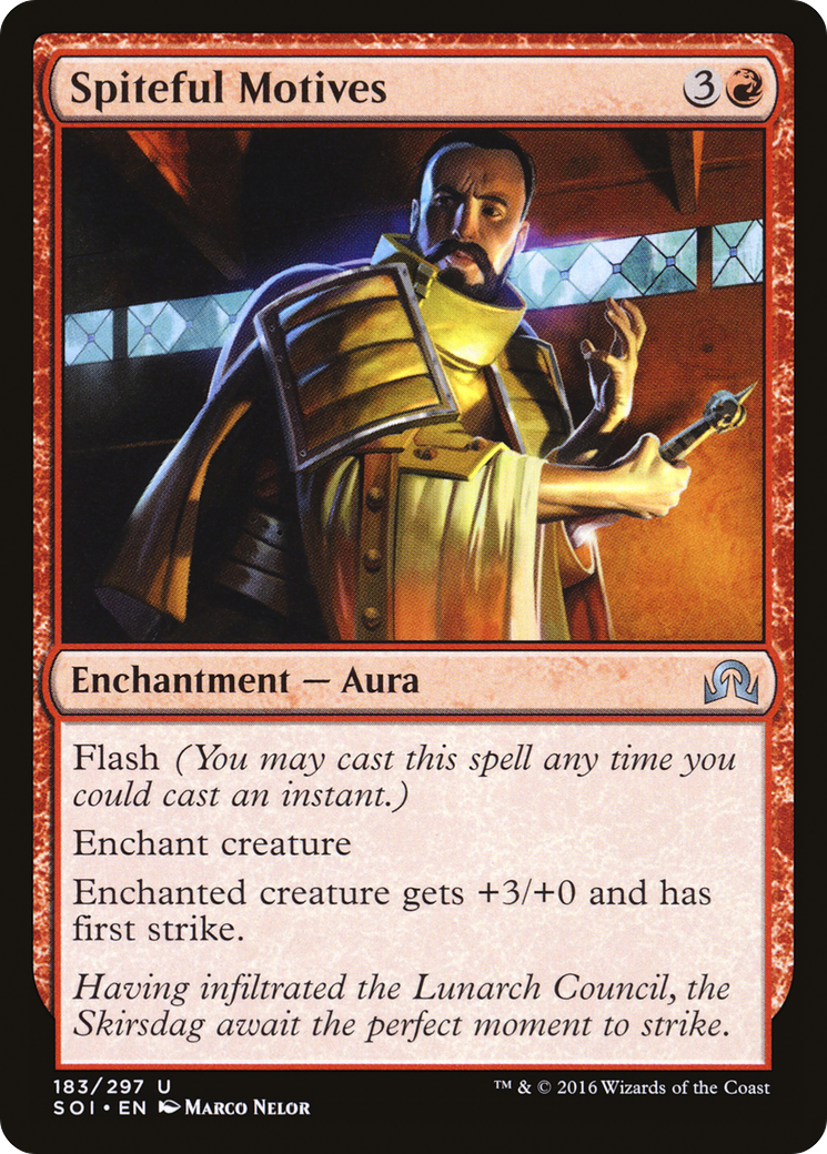 Image of Spiteful Motives [Shadows over Innistrad]