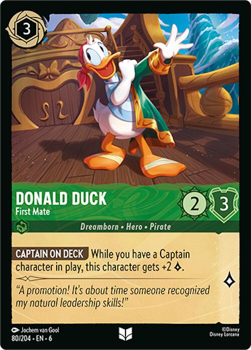 Image of Donald Duck - First Mate (80/204) [Azurite Sea]