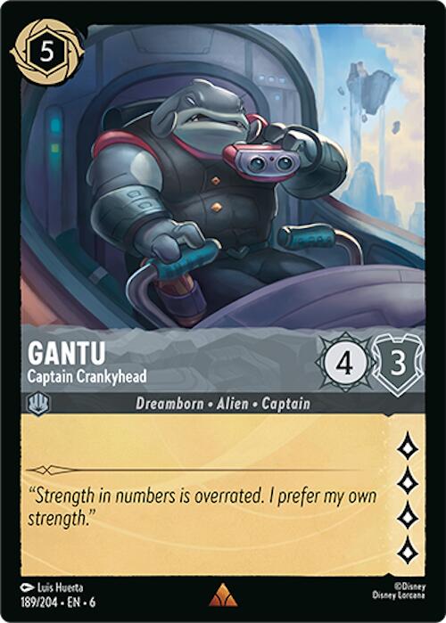 Image of Gantu - Captain Crankyhead (189/204) [Azurite Sea]