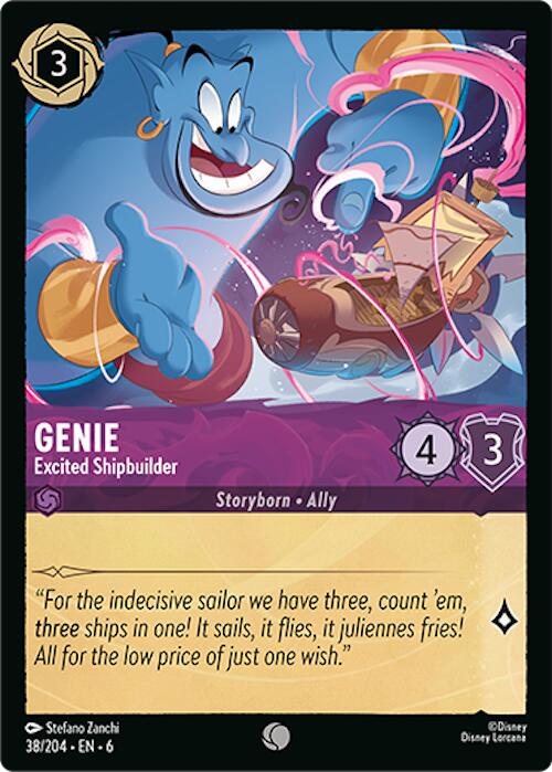 Image of Genie - Excited Shipbuilder (38/204) [Azurite Sea]