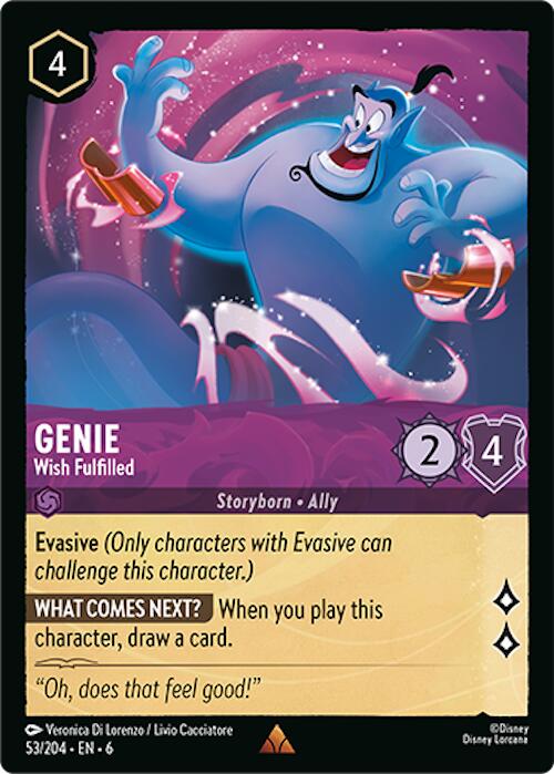 Image of Genie - Wish Fulfilled (53/204) [Azurite Sea]
