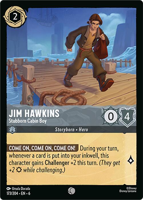 Image of Jim Hawkins - Stubborn Cabin Boy (173/204) [Azurite Sea]