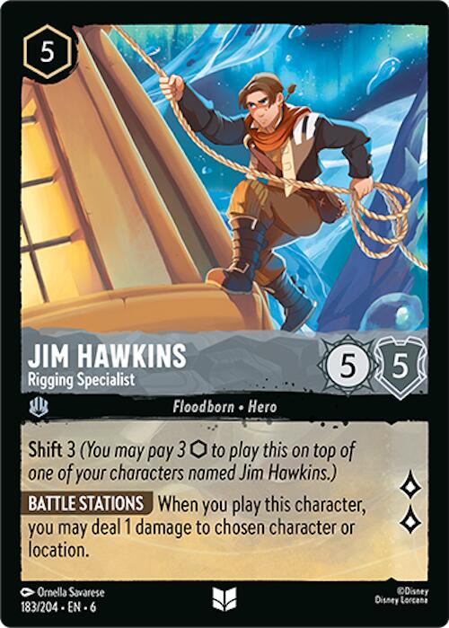 Image of Jim Hawkins - Rigging Specialist (183/204) [Azurite Sea]