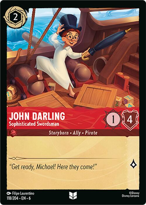 Image of John Darling - Sophisticated Swordsman (118/204) [Azurite Sea]