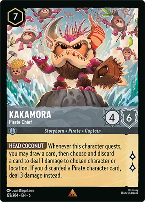 Image of Kakamora - Pirate Chief (172/204) [Azurite Sea]