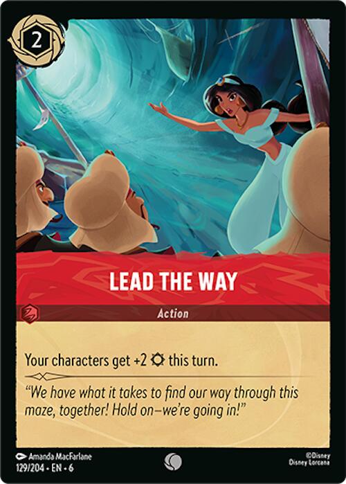 Image of Lead the Way (129/204) [Azurite Sea]