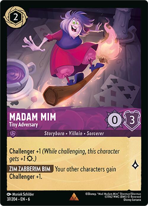 Image of Madam Mim - Tiny Adversary (37/204) [Azurite Sea]