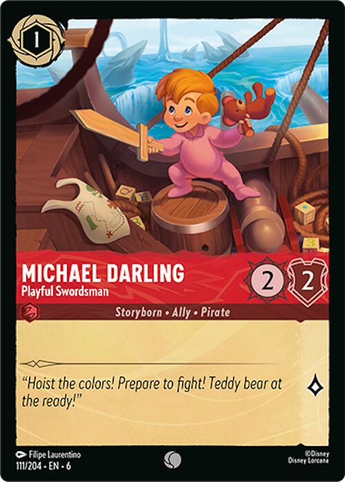 Image of Michael Darling - Playful Swordsman (111/204) [Azurite Sea]