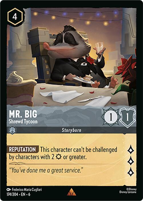 Image of Mr. Big - Shrewd Tycoon (174/204) [Azurite Sea]