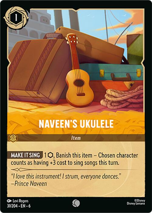 Image of Naveen's Ukulele (31/204) [Azurite Sea]