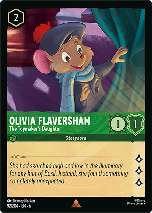Image of Olivia Flaversham - The Toymaker's Daughter (92/204) [Azurite Sea]