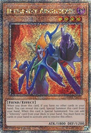 Image of Infernity Archfiend (Quarter Century Secret Rare) [RA03-EN220] Quarter Century Secret Rare