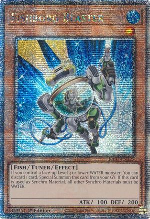 Image of Fishborg Blaster (Quarter Century Secret Rare) [RA03-EN225] Quarter Century Secret Rare