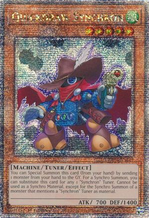 Image of Quickdraw Synchron (Quarter Century Secret Rare) [RA03-EN228] Quarter Century Secret Rare