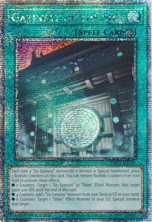 Image of Gateway of the Six (Quarter Century Secret Rare) [RA03-EN229] Quarter Century Secret Rare