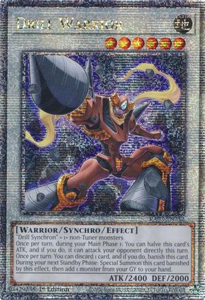 Image of Drill Warrior (Quarter Century Secret Rare) [RA03-EN232] Quarter Century Secret Rare
