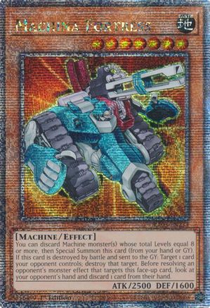 Image of Machina Fortress (Quarter Century Secret Rare) [RA03-EN233] Quarter Century Secret Rare