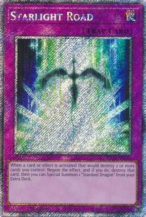 Image of Starlight Road (Platinum Secret Rare) [RA03-EN235] Platinum Secret Rare