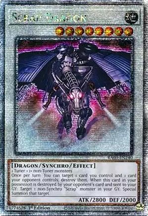 Image of Scrap Dragon (Quarter Century Secret Rare) [RA03-EN240] Quarter Century Secret Rare