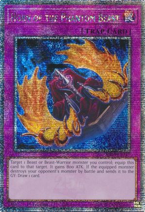 Image of Horn of the Phantom Beast (Quarter Century Secret Rare) [RA03-EN241] Quarter Century Secret Rare