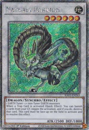 Image of Naturia Barkion (Platinum Secret Rare) [RA03-EN243] Platinum Secret Rare
