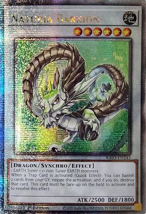 Image of Naturia Barkion (Quarter Century Secret Rare) [RA03-EN243] Quarter Century Secret Rare