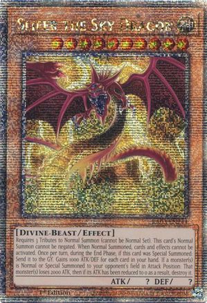 Image of Slifer the Sky Dragon (Quarter Century Secret Rare) [RA03-EN244] Quarter Century Secret Rare