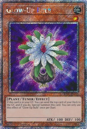 Image of Glow-Up Bulb (Platinum Secret Rare) [RA03-EN245] Platinum Secret Rare