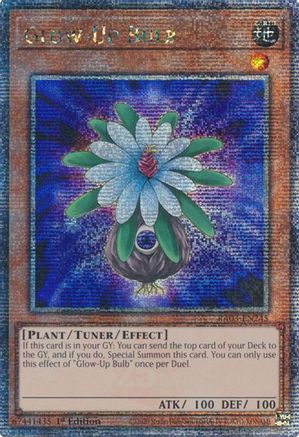 Image of Glow-Up Bulb (Quarter Century Secret Rare) [RA03-EN245] Quarter Century Secret Rare