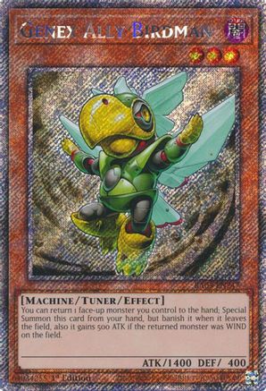 Image of Genex Ally Birdman (Platinum Secret Rare) [RA03-EN247] Platinum Secret Rare
