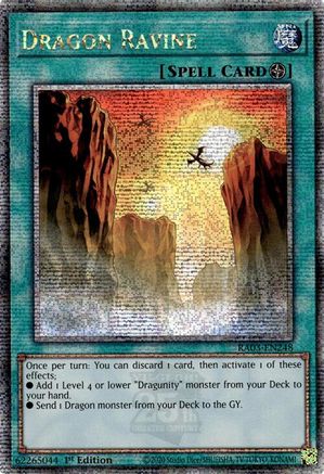 Image of Dragon Ravine (Quarter Century Secret Rare) [RA03-EN248] Quarter Century Secret Rare