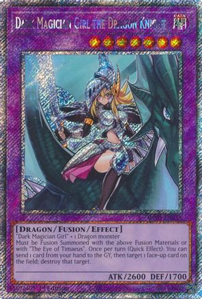 Image of Dark Magician Girl the Dragon Knight (Platinum Secret Rare) [RA03-EN258] Platinum Secret Rare