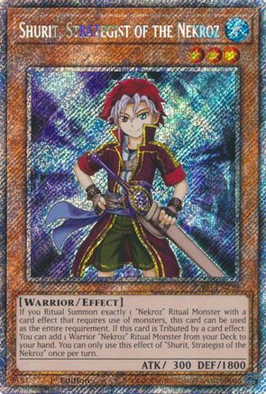 Image of Shurit, Strategist of the Nekroz (Platinum Secret Rare) [RA03-EN259] Platinum Secret Rare