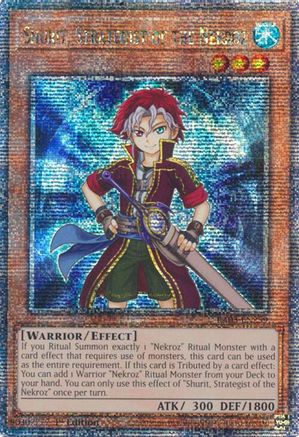 Image of Shurit, Strategist of the Nekroz (Quarter Century Secret Rare) [RA03-EN259] Quarter Century Secret Rare