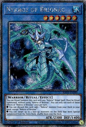 Image of Nekroz of Brionac (Platinum Secret Rare) [RA03-EN260] Platinum Secret Rare