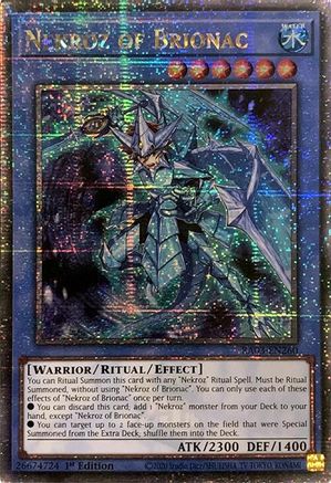 Image of Nekroz of Brionac (Quarter Century Secret Rare) [RA03-EN260] Quarter Century Secret Rare