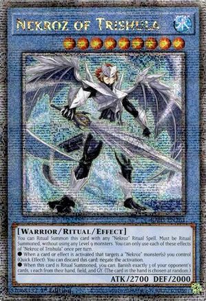 Image of Nekroz of Trishula (Quarter Century Secret Rare) [RA03-EN261] Quarter Century Secret Rare